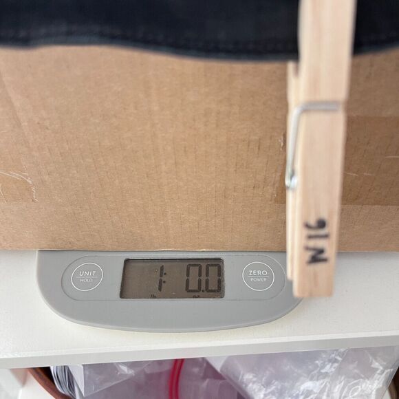 Madewell Jeans Women 29 Black 9" High Rise Skinny Denim Grunge Cropped Stretch - Picture 14 of 15